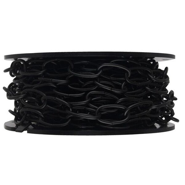 Campbell Chain & Fittings Campbell Chain 5365390 No.10 Metal Decorative Chain; Black - 0.14 in. Dia. x 1.21 in. 5365390 - main